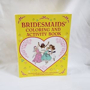 (NEW) Bridesmaids Activity and Coloring Book